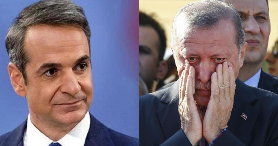 Του έτριξε τα δόντια: Σκληρή δήλωση Μητσοτάκη σε Ερντογάν, «Σταμάτα να αμφισβητείς την κυριαρχία των νησιών»