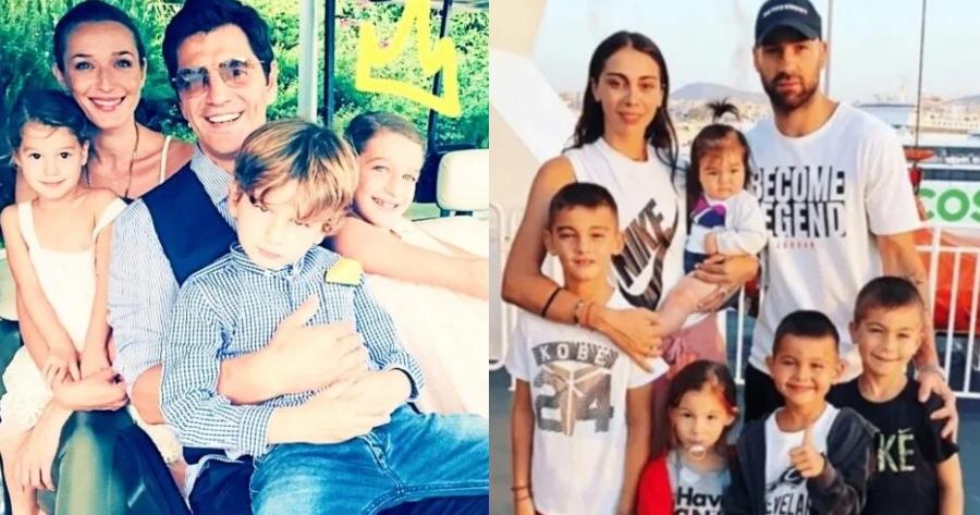 Έχουν την οικογένεια πάνω απ΄όλα: Τα 7 διάσημα ζευγάρια Ελλήνων που έχουν πολύτεκνες οικογένειες με τρία παιδιά και πάνω