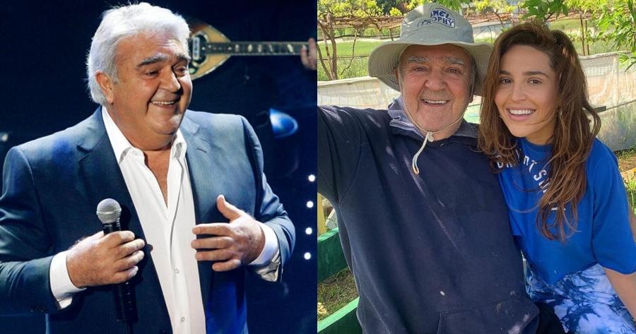 Μακριά από το καυσαέριο της πόλης: Το τεράστιο αμπέλι του Πασχάλη Τερζή στο σπίτι όπου ζει έξω από τη Θεσσαλονίκη