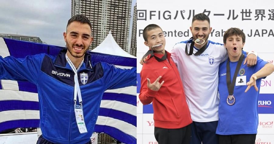 Έγραψε ιστορία: Παγκόσμιος πρωταθλητής ο Δημήτρης Κυρσανίδης στο παρκούρ