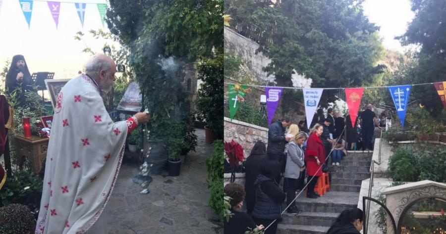 Κοσμοσυρροή στους Αγίους Ισιδώρους: «Για μας είσαι ο Άγιος Δημήτριος του Λυκαβηττού»