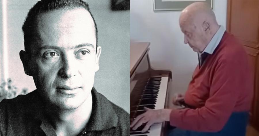 Μοναδικός Mίμης Πλέσσας: Ο σπουδαίος συνθέτης στα 97 του παίζει στο πιάνο το «Ένας ουρανός μ’ αστέρια» και συγκινεί
