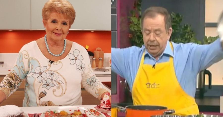 Οι 2 κορυφαίοι μάγειρες των 90s: Βέφα Αλεξιάδου και Ηλίας Μαμαλάκης φωτογραφήθηκαν χαμογελαστοί μαζί