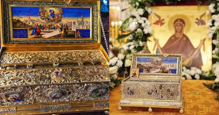 Το Θεομητορικό Κειμήλιο για προσκύνημα: Στον Πειραιά από την Ι.Μ.Μ. Βατοπαιδίου η Αγία Ζώνη της Παναγιάς