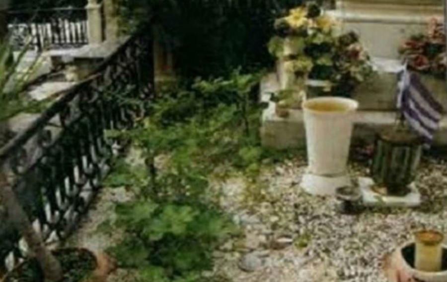 Εικόνες που ανατριχιάζουν: Πώς είναι σήμερα ο τάφος του Δημήτρη Παπαμιχαήλ