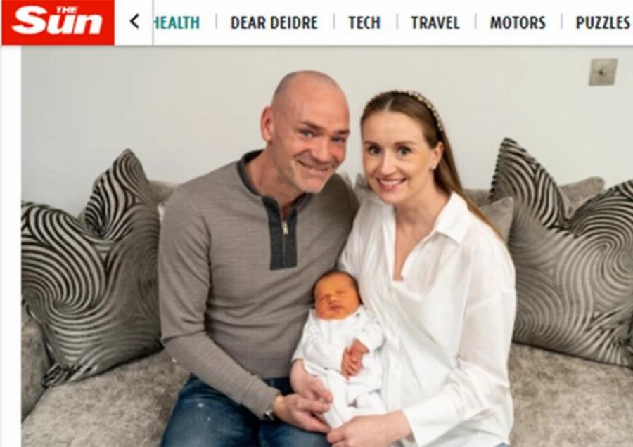 Ιστορία που συγκλονίζει: 47χρονος έδινε μάχη με τον καρκίνο και έγινε σήμερα πατέρας με σπέρμα που έδωσε το 1996