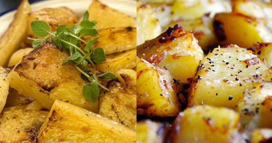 Οι συμβουλές των κορυφαίων σεφ για καραμελένιες και λαχταριστές πατάτες φούρνου