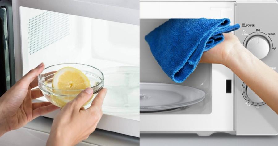 Φούρνος μικροκυμάτων: Πως να τον καθαρίσετε με εύκολο τροπο και χωρίς καθόλου κόπο