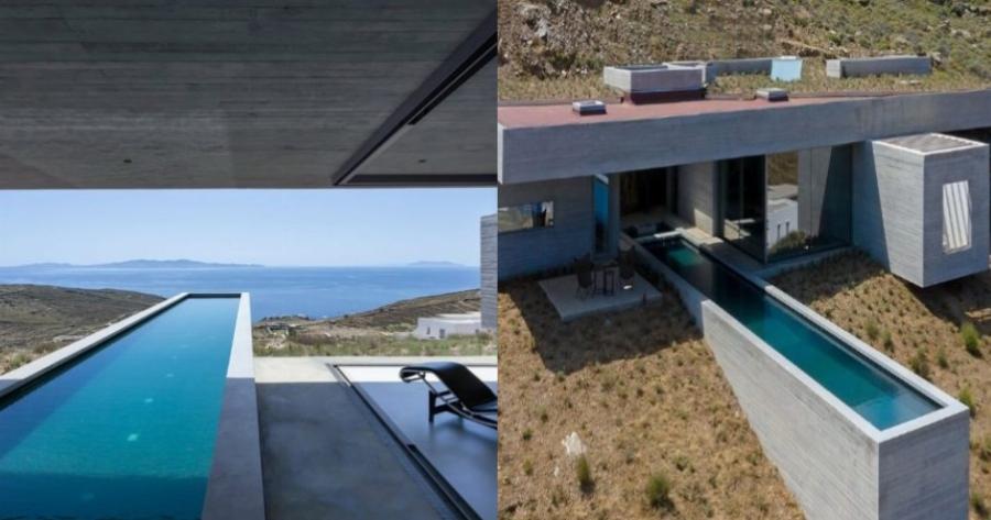 Υπερπολυτελής βίλα στην Τήνο σαρώνει κάθε βραβείο και αφήνει τους πάντες με το στόμα ανοιχτό χάρη στην αρχιτεκτονική της