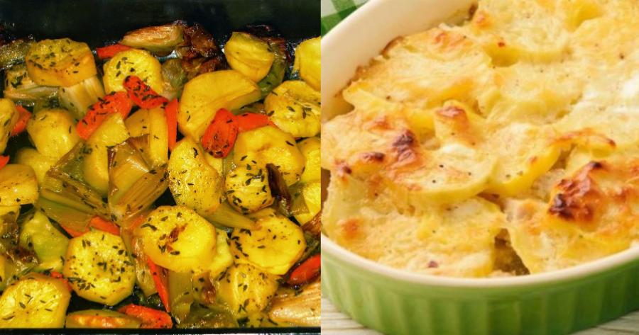 Θα πάθετε την πλάκα σας: Πατάτες φούρνου με πράσα, γραβιέρα και κρέμα που λιώνει στο στόμα