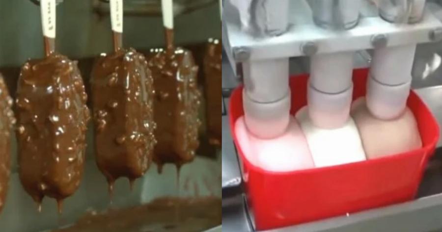 Βίντεο μέσα από εργοστάσιο: Έτσι φτιάχνεται το  βιομηχανοποιημένο παγωτό – Συγκλονίζει η διαδικασία