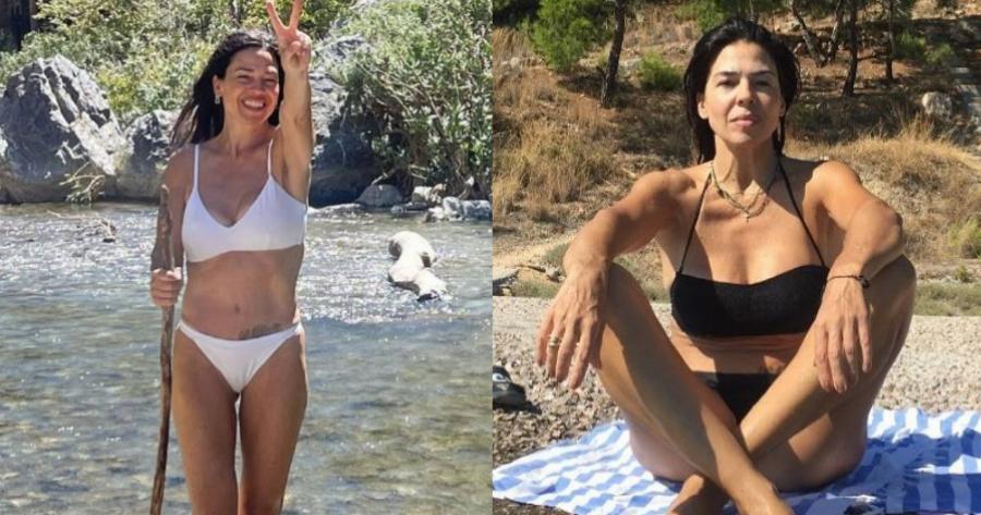 Ναταλία Δραγούμη: Το υπέροχο εξοχικό σπίτι της ηθοποιού, η παραμυθένια αυλή, ο σύζυγός της και το υπαίθριο μπάνιο για να βλέπει τα αστέρια