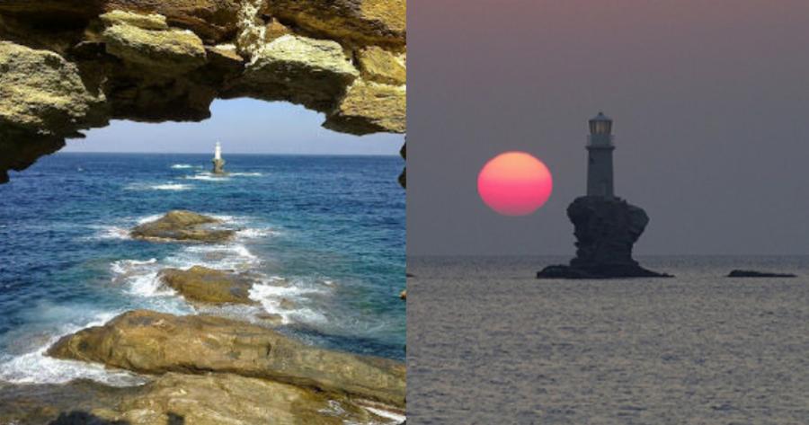 Κόβει την ανάσα: Στην Ελλάδα έχουμε τον ωραιότερο φάρο του κόσμου και βρίσκεται στην Άνδρο
