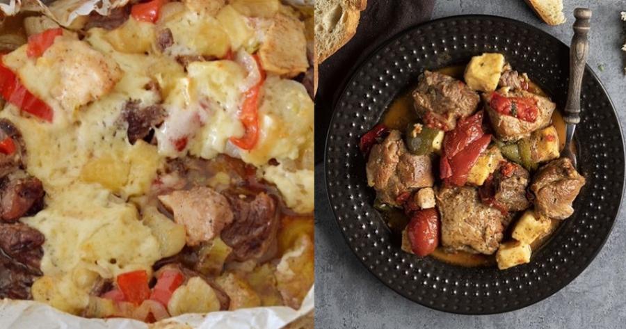 Γκιούλμπασι: Η λαχταριστή συνταγή για να γίνει το κρέας λουκούμι, με κεφαλοτύρι και λαχανικά