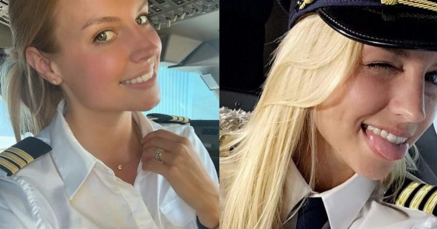 Μια 27χρονη στο πιλοτήριο του θηριώδους Jumbo 747: «Συνήθως με ρωτάνε αν είμαι αεροσυνοδός»