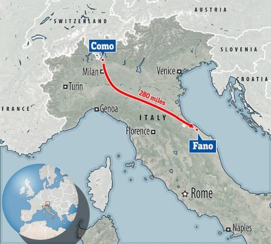 Το τερμάτισε: Άντρας περπάτησε 450 χιλιόμετρα για να ηρεμήσει ύστερα από καβγαδάκι με τη σύζυγο του