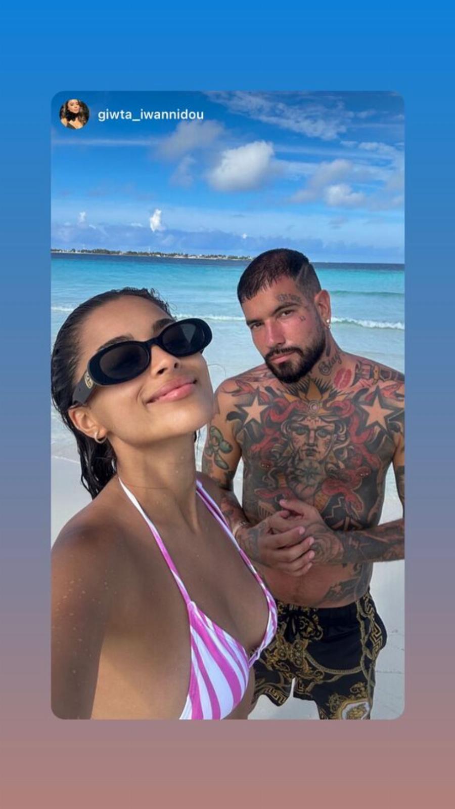 Happy traveler ο Snik: Ζει τον έρωτά του στις Μαλδίβες μαζί με την Γιώτα Ιωαννίδου