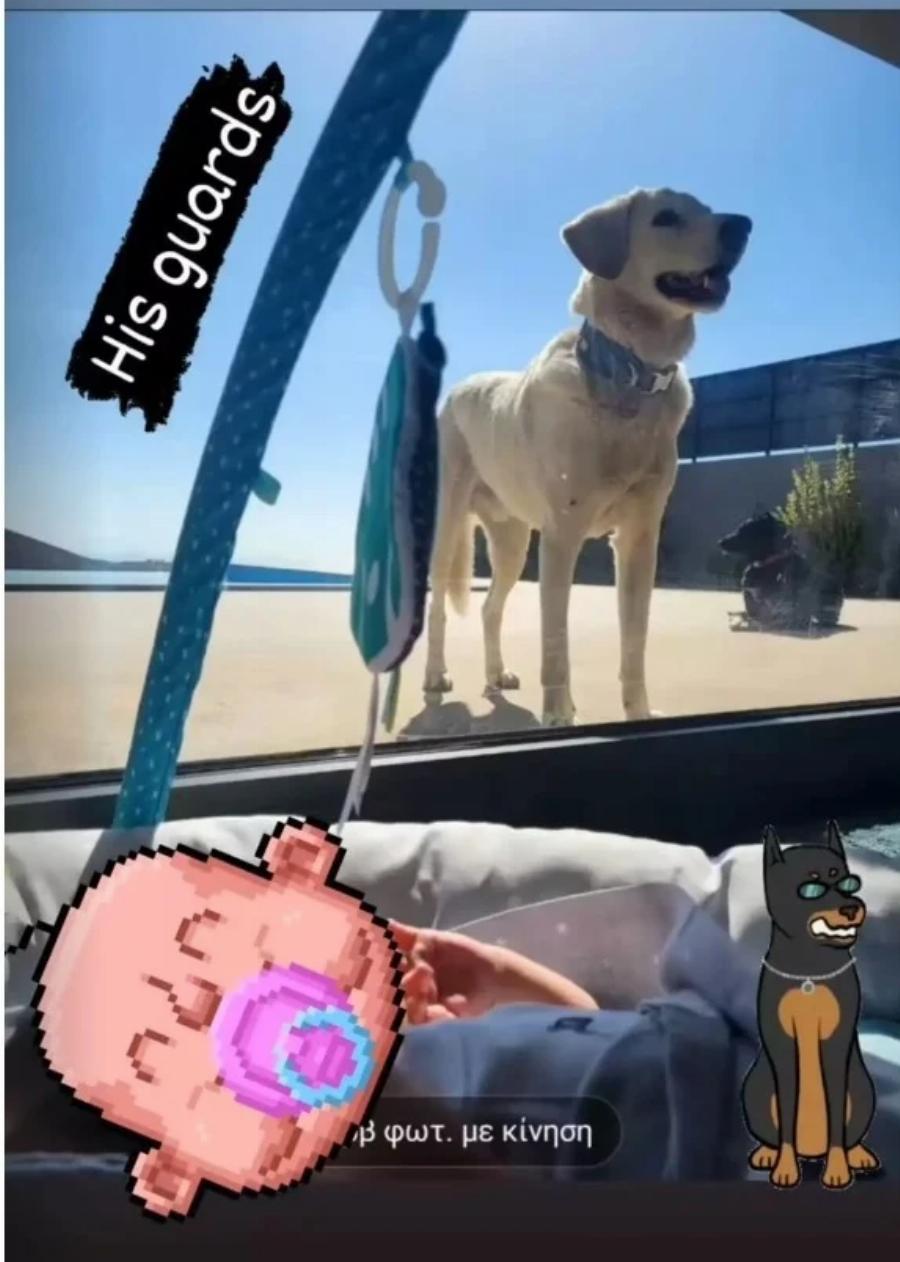 Περήφανος μπαμπάς ο Λεωνίδας Κουτσόπουλος: Ανέβασε για πρώτη φορά φωτογραφία του νεογέννητου γιου του