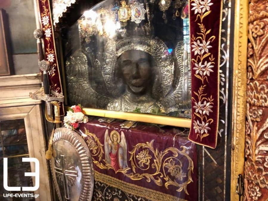 Ο Ταξιάρχης στο Μανταμάδο: Η ιστορία της θαυματουργής σπάνιας εικόνας του Αρχάγγελου Μιχαήλ