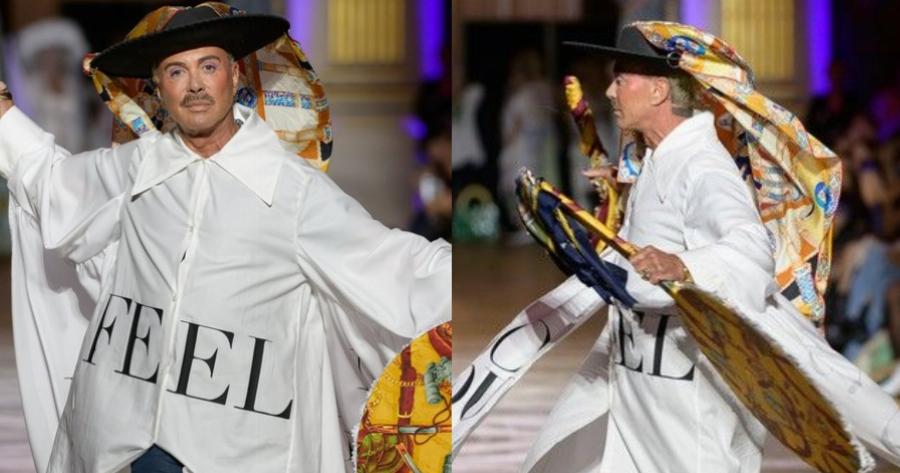 Αποθέωση στην πόλη του φωτός: Ο Λάκης Γαβαλάς σε ντεφιλέ μόδας στο Παρίσι, τους άφησε άφωνους