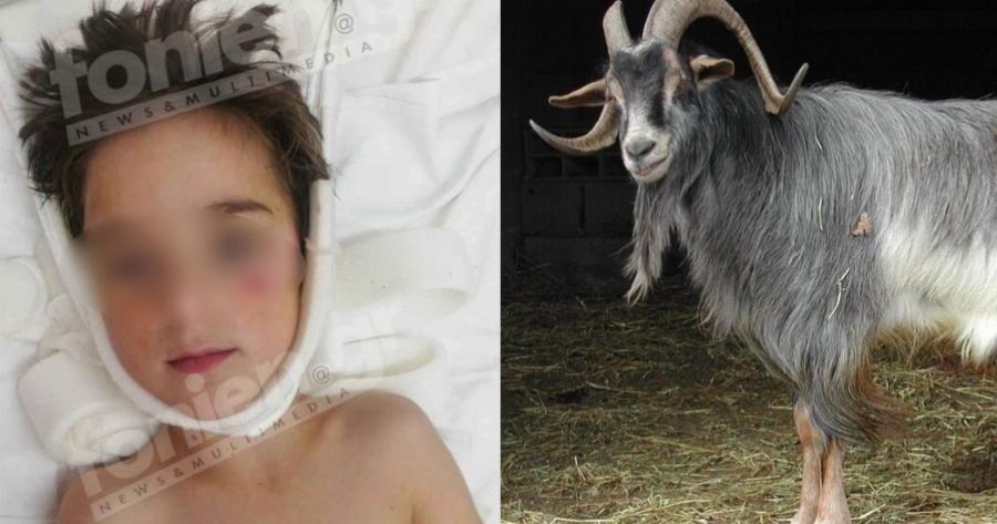 Ευχάριστα νέα: Ο μικρός Γιώργος που τον χτύπησε 10 φορές το κριάρι βγήκε από τη ΜΕΘ Παίδων