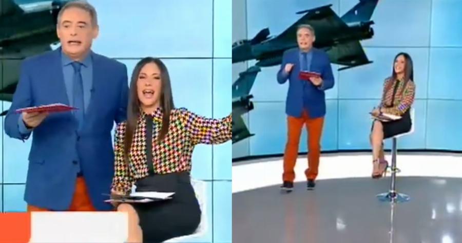 «Συγγνώμη, θα βγάλω την εκπομπή στο σκαμπό»: Επέστρεψε στην εκπομπή η Ανθή Βούλγαρη, μετά την ξαφνική περιπέτεια υγείας