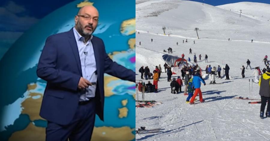 Ο Σάκης Αρναούτογλου προειδοποιεί: Έρχονται χιόνια και πτώση της θερμοκρασίας από το Σάββατο