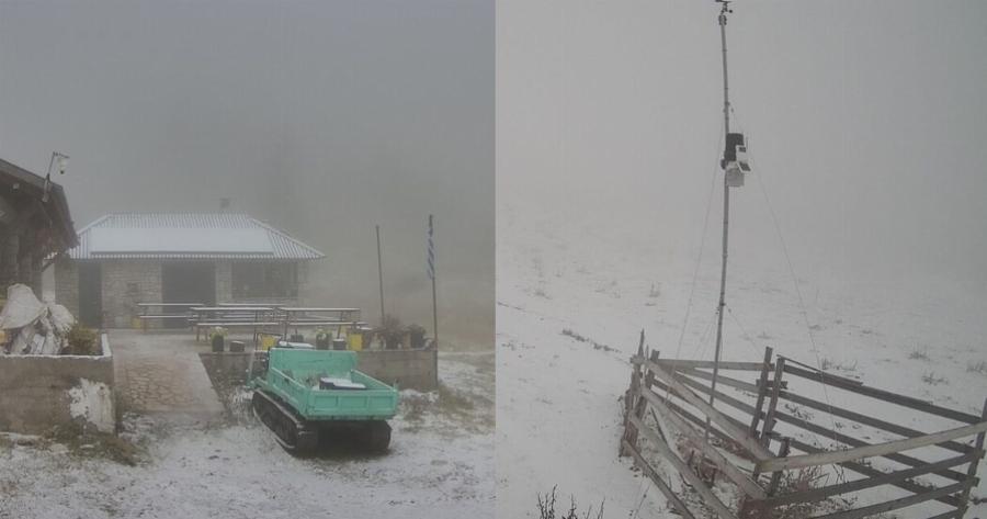 Επιβεβαιώθηκαν οι μετεωρολόγοι: Έπεσαν τα πρώτα χιόνια στην Ελλάδα