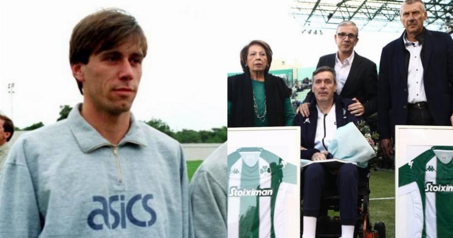 Μεγάλη συγκίνηση για τον Σπύρο Μαραγκό: Σε καροτσάκι από την σπάνια νόσο που “χτυπά” ποδοσφαιριστές