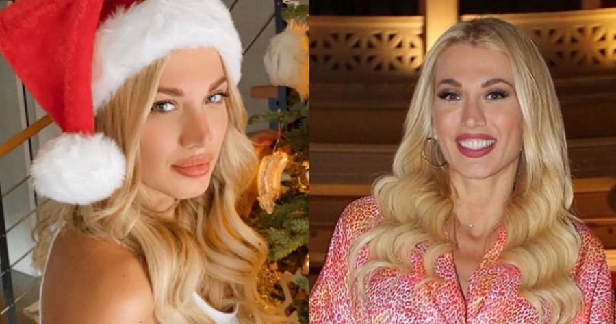 Στόλισε το παλάτι της: Η Κωνσταντίνα Σπυροπούλου δείχνει το Χριστουγεννιάτικο δέντρο της που φτάνει μέχρι το ταβάνι