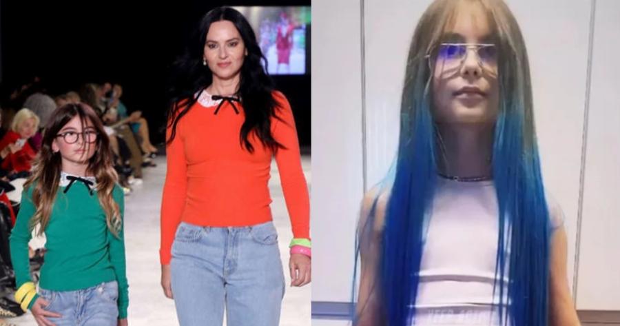 Όλοι κοιτούσαν την Ροζαλία Καρύδη: Η μικρή 9χρονη κόρη της Ζενεβιέβ εμφανίστηκε με 12ποντο πέδιλο και έπαθαν πλάκα