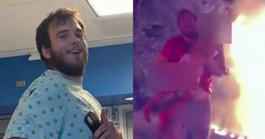 «Δεν το σκέφτηκε δεύτερη φορά»: Ο 25χρονος διανομέας πίτσας όρμησε σε φλεγόμενο σπίτι και έσωσε 5 παιδιά