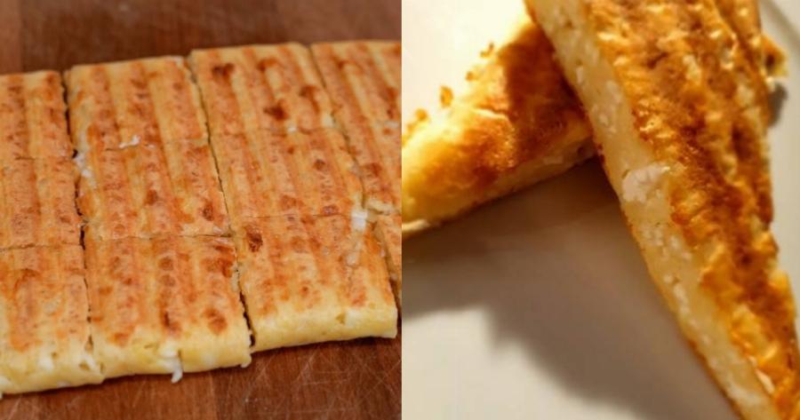 Έτοιμη στη τοστιέρα σε χρόνο μηδέν: Σκέτη μούρλια «τυρόπιτα» που κάνει θραύση στα social media