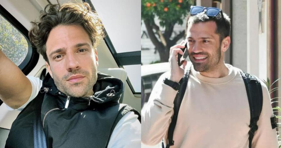 Οικογενειακή υπόθεση η ομορφιά: Ο Κωνσταντίνος Αργυρός ποζάρει μαζί με τον αδερφό του, Παύλο και είναι ίδιοι