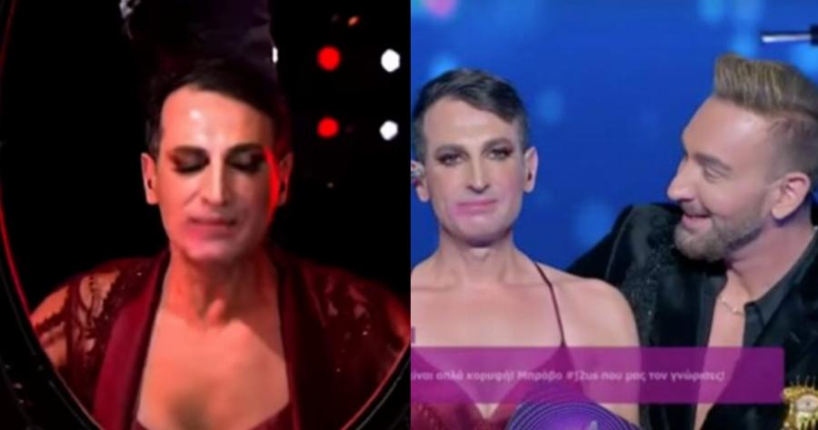 Συγκίνηση στο J2US: Η Λόλα έβγαλε την περούκα και παρουσιάστηκε πρώτη φορά ως Αντώνης