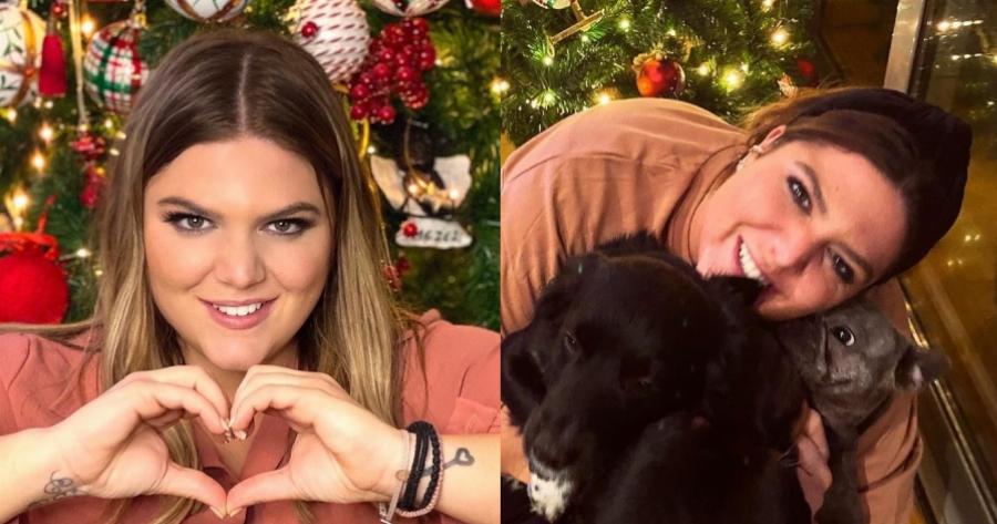 Η Δανάη Μπάρκα στόλισε και το πήγε σ’ άλλο επίπεδο: Γέμισε λαμπάκια, η σκάλα, η βεράντα και το σαλόνι σαν χριστουγεννιάτικο παραμύθι