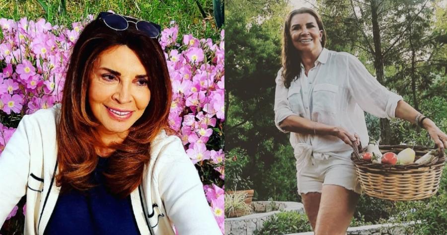 Παραμυθένιο με μεγάλη πισίνα: Το εντυπωσιακό εξοχικό της Μιμής Ντενίση στο Θεολόγο που θυμίζει μικρό παλάτι