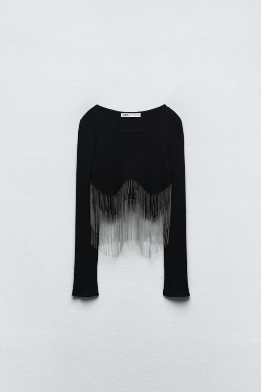 Πάμφθηνο και από τα Zara: Έγινε ανάρπαστο το γιορτινό μπλουζάκι που έβαλε η Σταματίνα στην εκπομπή