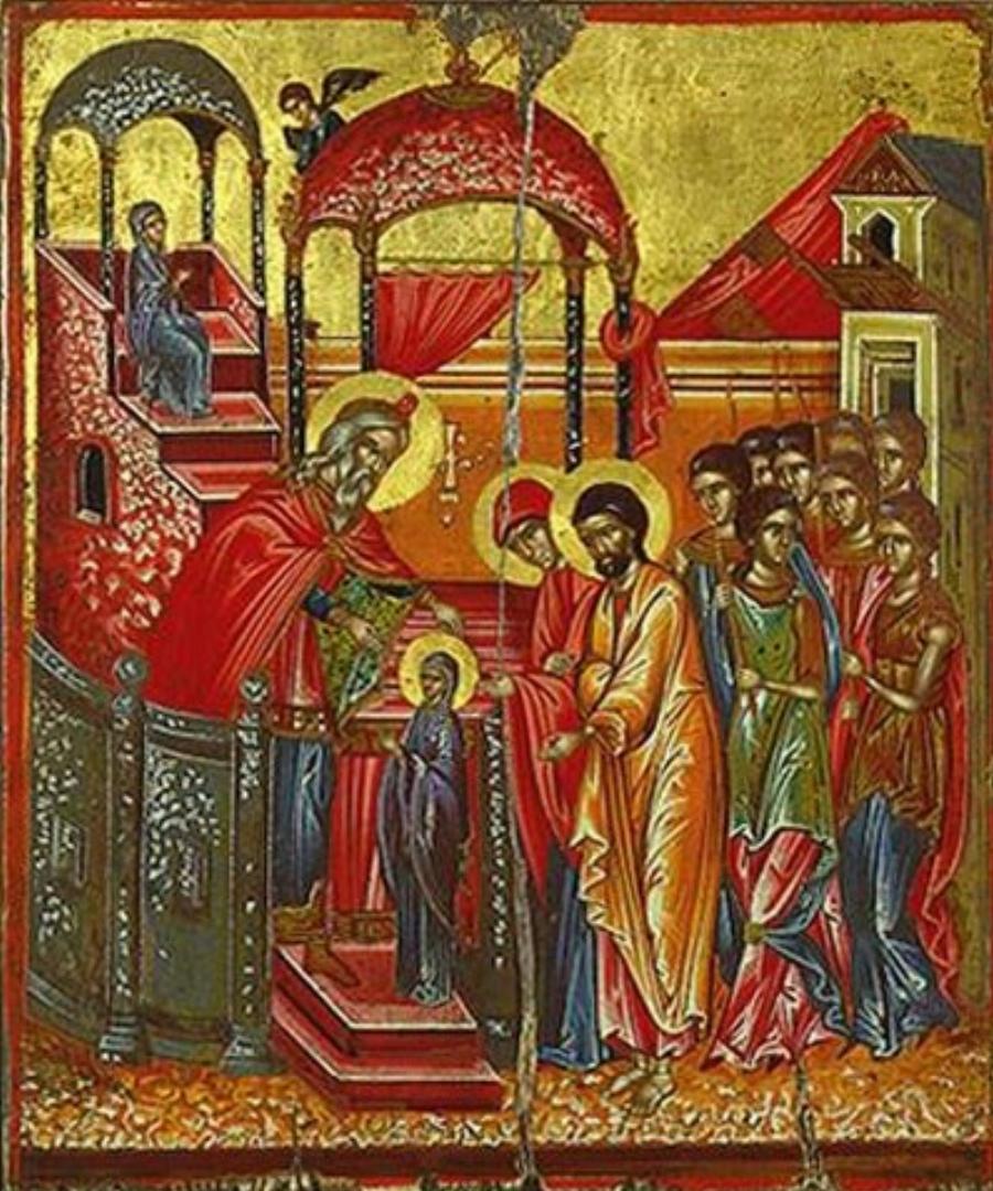 Μεγάλη γιορτή της Ορθοδοξίας: Η Εκκλησία τιμάει τα Εισόδια της Θεοτόκου σήμερα 21 Νοεμβρίου