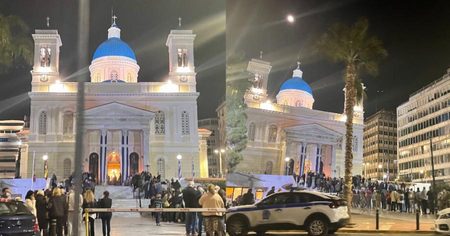 Μπροστά στο μεγαλείο της Αγίας Ζώνης: Χιλιάδες πιστοί στον Άγιο Νικόλαο Πειραιά για να προσκυνήσουν την Τιμία Ζώνη