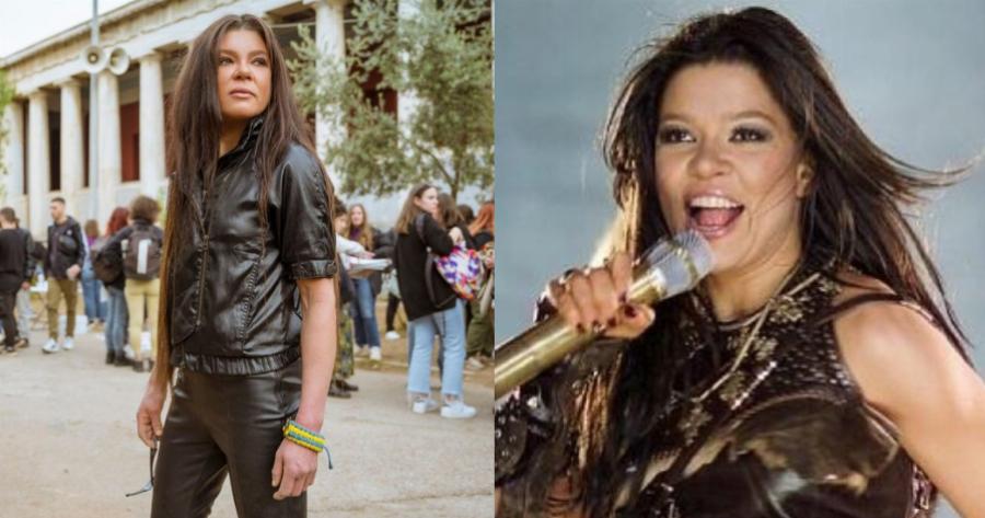 Συγκίνησε όλους τους Έλληνες: Η Ρουσλάνα βρέθηκε στο Πολυτεχνείο με ένα κόκκινο τριαντάφυλλο στο χέρι