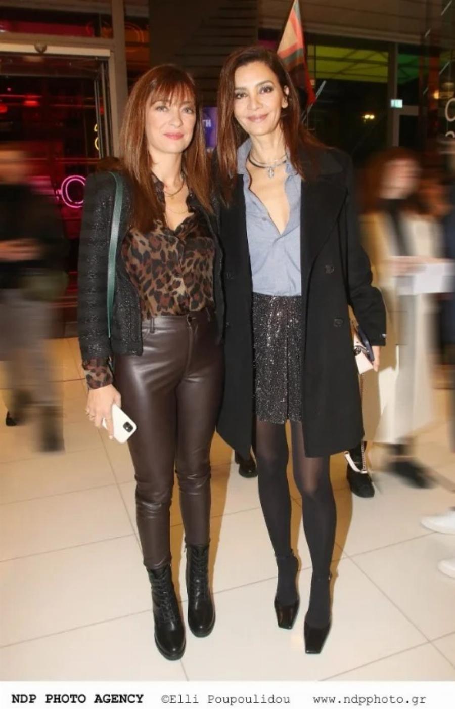 Έκλεψε τις εντυπώσεις: Η Κατερίνα Λέχου έκανε μία εντυπωσιακή εμφάνισι με μίνι φούστα και μαύρο καλσόν