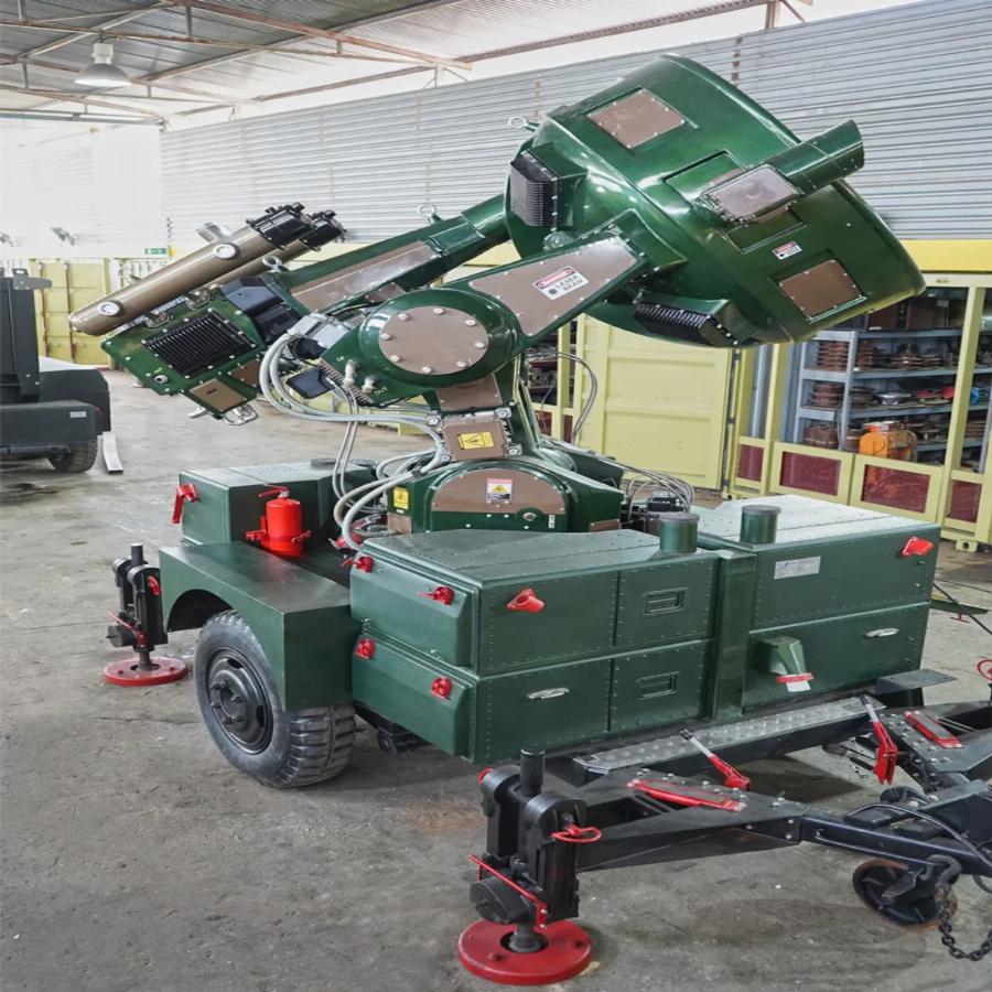 Μινώταυρος: Το ρομποτικό όχημα με σύστημα λέιζερ για την κατάρριψη drones που κατασκεύασε Λαρισαίος επιχειρηματίας