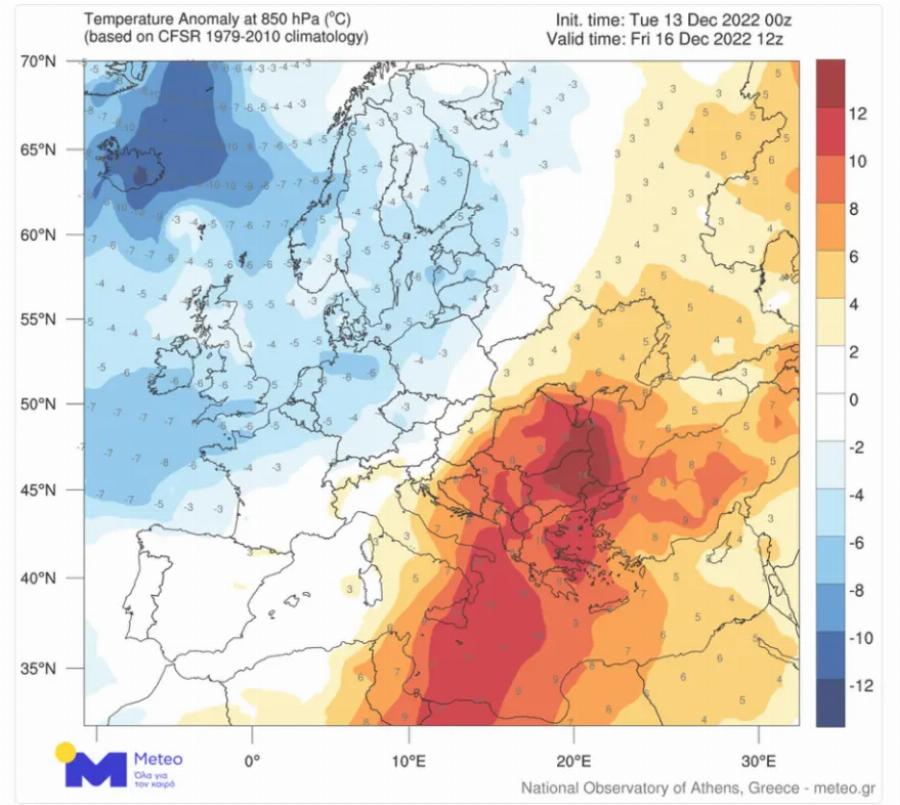 Σαν να είναι Πάσχα: Έρχεται εβδομάδα ζέστης, με 26 βαθμούς τα φετινά Χριστούγεννα