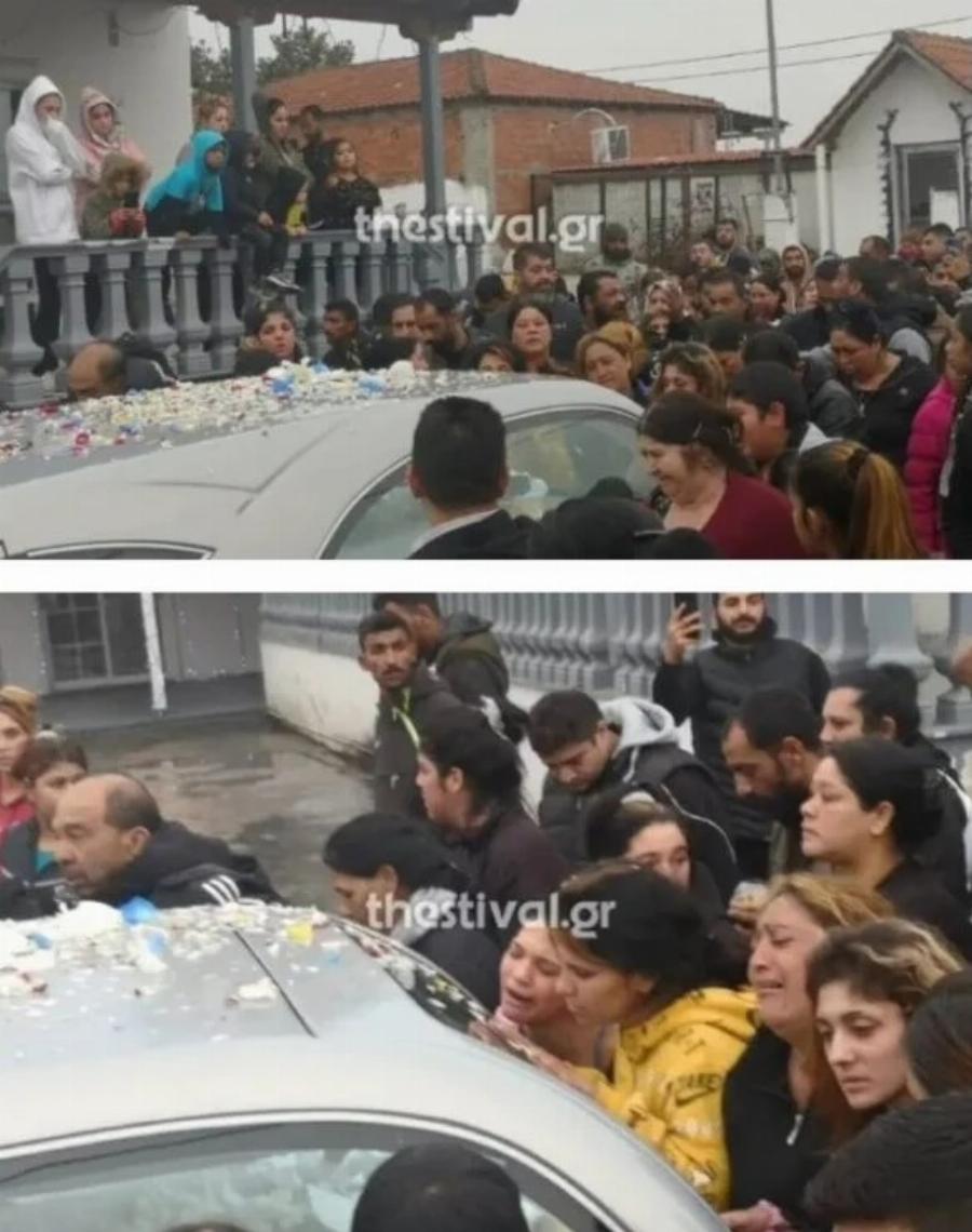 «Τσακίζουν κόκαλα» οι εικόνες από την κηδεία του 16χρονου Ρομά: Το μοιρολόι της μάνας και το «αντίο» με τραγούδια και το αγαπημένο του ποτό