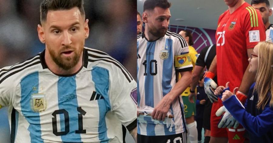 Μουντιάλ 2022: Οι τρυφερές φωτογραφίες που ένα κοριτσάκι αγγίζει τον Μέσι για να τον γνωρίσει