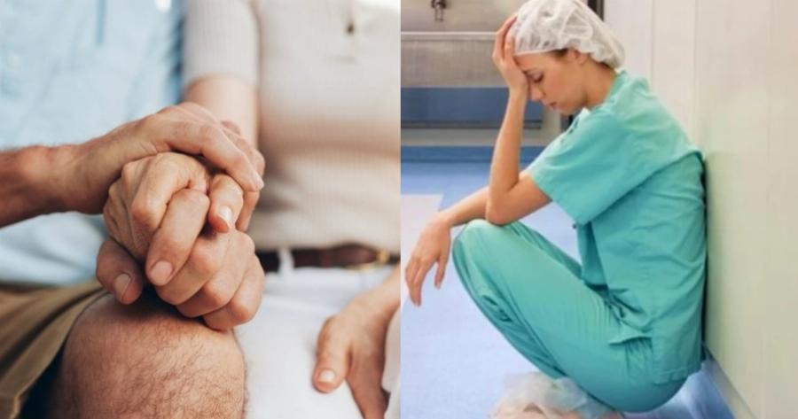 Η συγκινητική ανάρτηση ενός άνδρα για τη σύζυγο του: «Όταν παντρεύεσαι μία νοσηλεύτρια, παντρεύεσαι και τη δουλειά της»