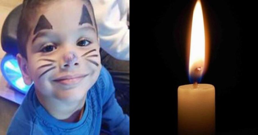 Πλέον βρίσκεται στη γειτονιά των αγγέλων: Σπαραγμός στην κηδεία του 5χρονου που πέθανε στη φωτιά στον Κολωνό