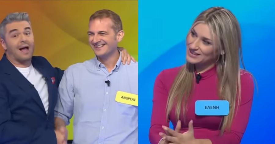 Κιμπάρης παίκτης στον Τροχό της Τύχης: Ο «θεούλης» Αντρέας είπε επίτηδες λάθος τον γρίφο για να πάρει η νικήτρια επιπλέον 300 ευρώ