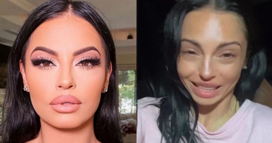 Με τοίχο όλο πέτρα και τεράστιο σαλόνι: Η Δήμητρα Αλεξανδράκη μας δείχνει το σπίτι που μετακόμισε μετά τον χωρισμό